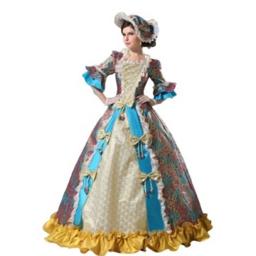 Blue Intricate Dress