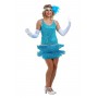 Sequin Fringe Turquoise