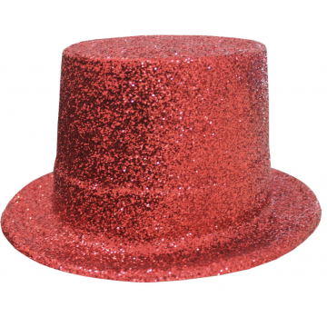 Glitter Hat - Red