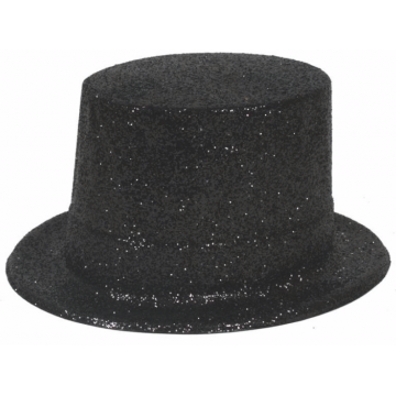 Glitter Hat - Black