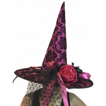 Witch Pink Hat