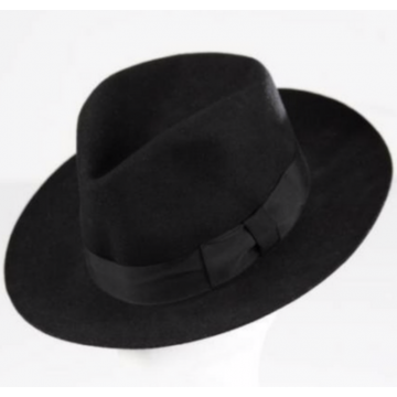 Black Fedora Hat