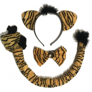 Animal Set - Tiger Long Tail 3 Pieces Kit