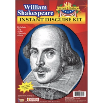 William Shakespeare Instant Disguise Kit
