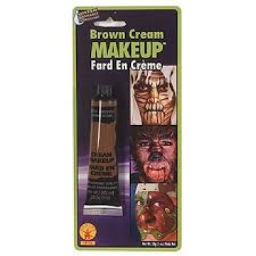 Brown cream make up