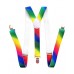 SUSPENDER - RAINBOW HIPPIE FADE