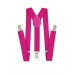 Suspenders - Hot Pink