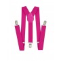 Suspenders - Hot Pink