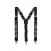SUSPENDER SEQUIN BLACK
