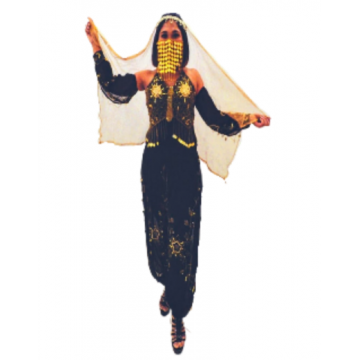 Black & Gold Zeena Dancer