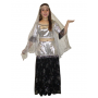 Silver Glitter Harem Dancer