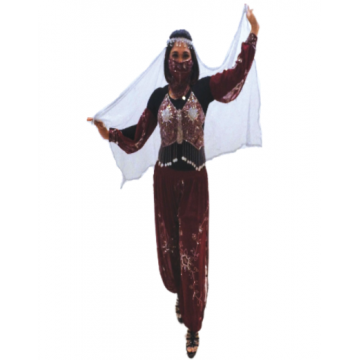 Maroon Zeena Dancer