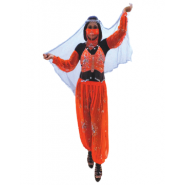 Orange Zeena Dancer
