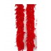 Feather Boa Tinsel - Red