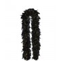 Feather Boa Tinsel - Black