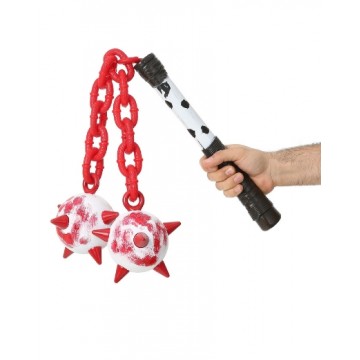 Red Spiked Mace