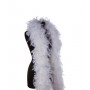 Feather Boa Tinsel - White
