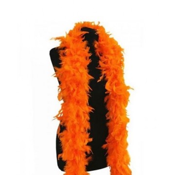 Feather Boa - Orange