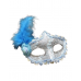 Crimson Lace Masquerade Eyemask Blue