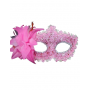 Lace Victorian Eye mask - Light Pink