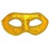FLOWER MASK SEQUIN - GOLD
