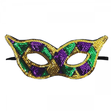 Mardi Gras Festival Mask
