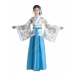 Elegant Hanfu - Blue & White Floral