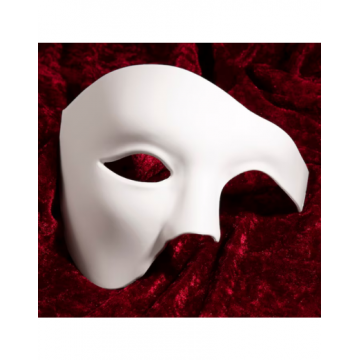 Phantom of the Opera Masquerade Eye mask - White