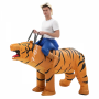 INFLATABLE RIDE ON TIGER