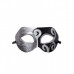 Swirly Colorful Eyemask ( Silver/Black)