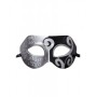 Swirly Colorful Eyemask ( Silver/Black)