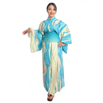 Kimono Wave Blue