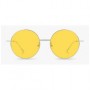70s Hippie Retro Round Glasses - Yellow