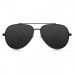 Aviator Sunglasses - Black Frame