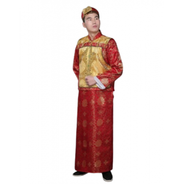 Shanghai Red Embroidered