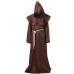 Brown Hooded Robe