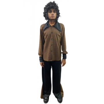 70's Striped Retro Man