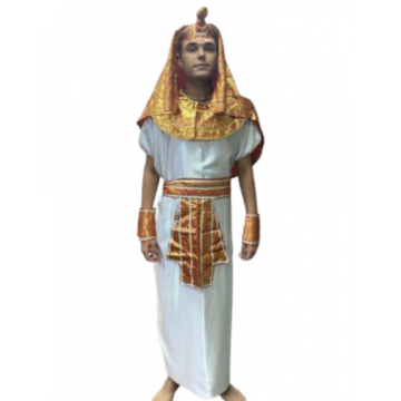 Egyptian Tut - Silver & Red