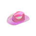 Shimmer Cowboy Hat - Light Pink