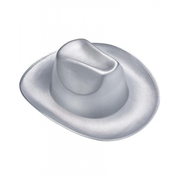 Shinny Solid Cowboy - Silver