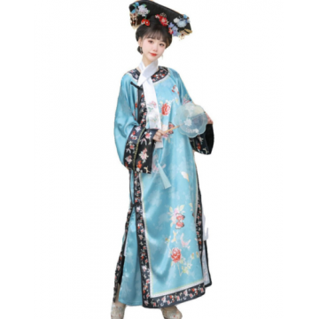 Han Dynasty Princess Silk - Blue