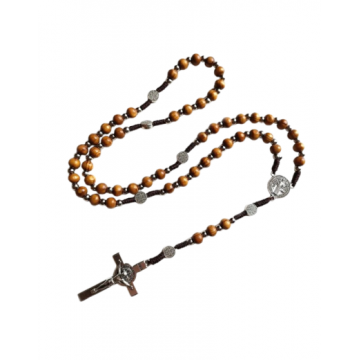 Wooden Rosary Cross