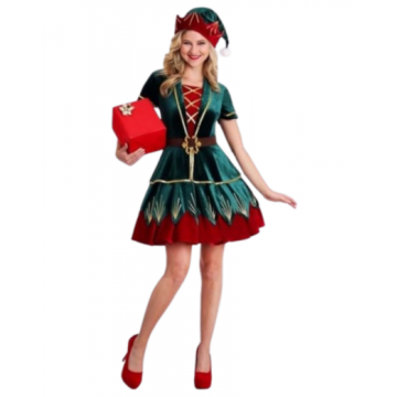 Deluxe Holiday Elf costume
