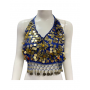 Chic Cabaret Top - Blue