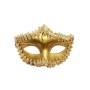 Victorian Sequin Mask - Gold