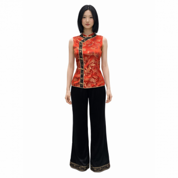 Cheongsam Qipao Red Set