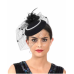 20s Vintage Pillox mini hat - Black