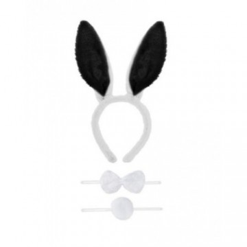 Bunny Easter Accessories Kit - Black And White