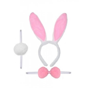 Bunny Easter Accessories Kit -  light pink