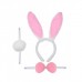 Bunny Easter Accessories Kit -  light pink